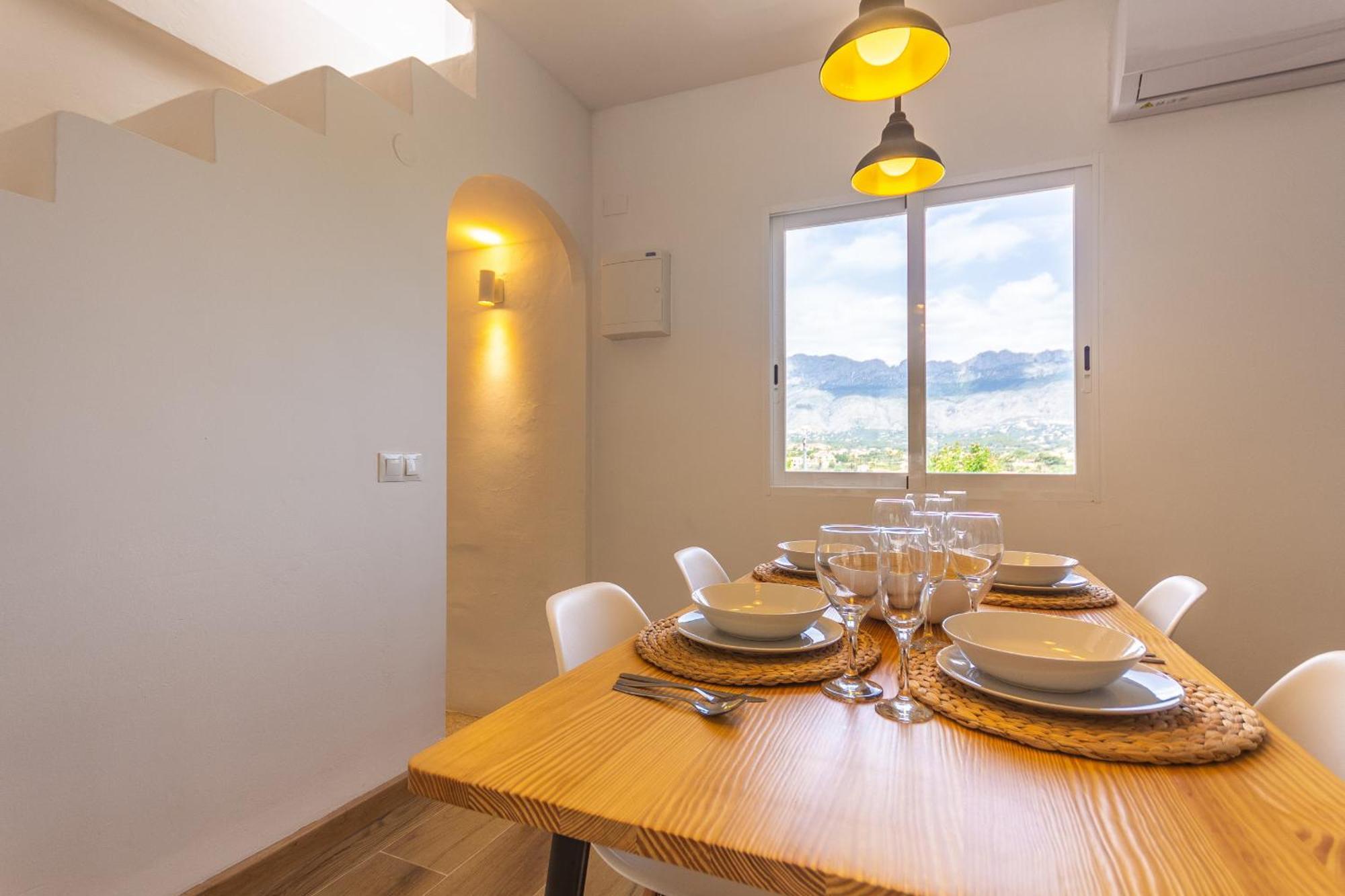 Wonderful Views Terrace 3Br Cottage - Bbq - Ac Altea Luaran gambar