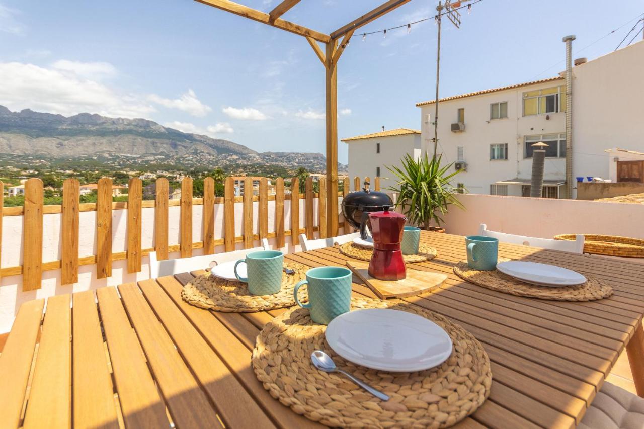 Wonderful Views Terrace 3Br Cottage - Bbq - Ac Altea Luaran gambar